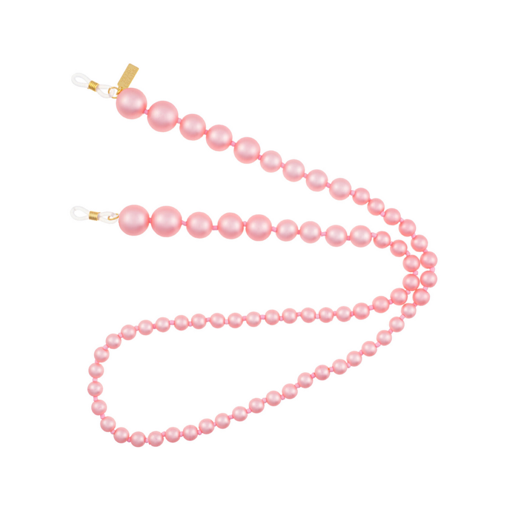 Pearl XL Sunglasses Chain- Hot Pink