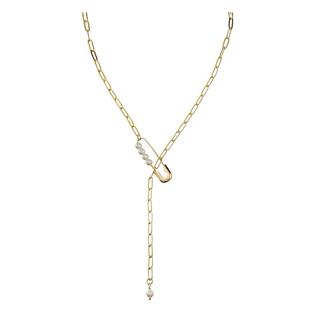 TALIS  SAFETY PIN NECKLACE